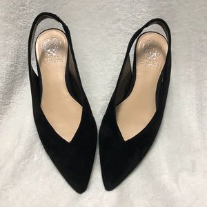 Vince Camuto Suede Slingback Flats